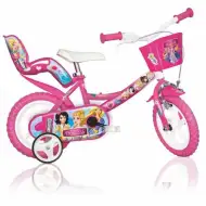 Bicicletta per bambini Princess rosa taglia 12 - Bicicletta Dino Bikes