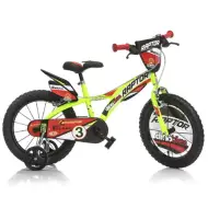 Bicicletta per bambini Raptor verde misura 16 - Dino Bikes