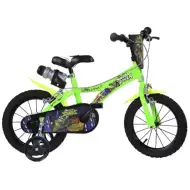 Bicicletta per bambini Tartarughe Ninja misura 16 - Dino Bikes