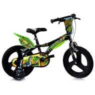 Bicicletta per bambini con dinosauro T-Rex, misura 16 - Dino Bikes