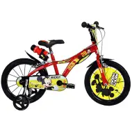 Bicicletta per bambini di Topolino rossa, misura 14 - Bicicletta Dino Bikes