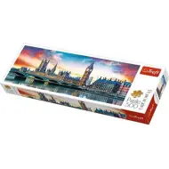 Big Ben e lAbbazia di Westminster, Panorama di Londra puzzle da 500 pezzi - Trefl