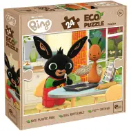 Bing e Flop preparano biscotti puzzle ecologico da 24 pezzi 70x50cm - Lisciani