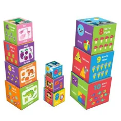 Blocchi educativi colorati per bambini, set da 10 pezzi immagine 2