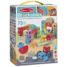 Blockables: gioco di costruzioni in legno per la città - Melissa & Doug