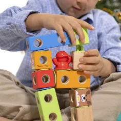 Blockables: gioco di costruzioni in legno per la città - Melissa & Doug immagine 4