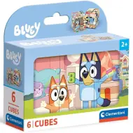 Bluey 6 pezzi cubi puzzle - Clementoni
