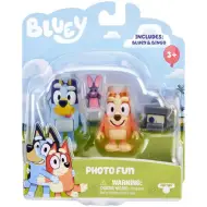 Bluey: Confezione doppia di personaggi - Bluey e Bingo in posa per una foto
