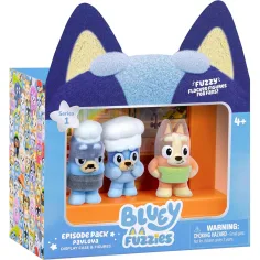 Bluey Fuzzies Episodio - set da 3 pezzi - Pavlova