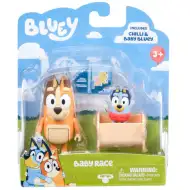 Bluey: Pacchetto di figure doppie - Baby Bluey e Chilli