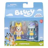 Bluey: Set di 2 figure Chilli e Bandit Fiaba