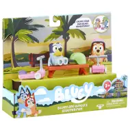 Bluey: Set di figure Bluey e Bingo Roller Móka