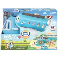Bluey: Set di gioco aereo con personaggi e accessori