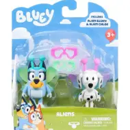 Bluey alieni: set di figure Bluey e Chloe