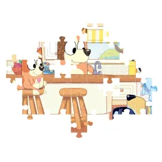Bluey e la sua famiglia puzzle da 104 pezzi - Clementoni immagine 3
