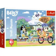 Bluey in bicicletta puzzle da 60 pezzi - Trefl