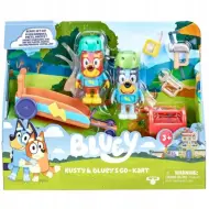 Bluey set da go-kart con 2 personaggi