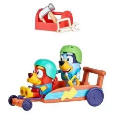 Bluey set da go-kart con 2 personaggi immagine 2