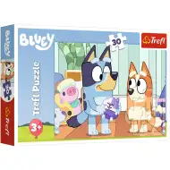Bluey tempo di gioco puzzle da 30 pezzi - Trefl