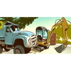 Bobcat l’astuto e Márk la Ruspa (La banda del Garage) diapositiva immagine 2