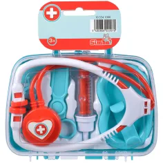 Borsa da dottore con stetoscopio in due varianti, set da 7 pezzi - Simba Toys immagine 2