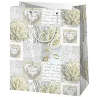 Borsa grande per regali di matrimonio 27x14x33cm