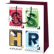 Borsa regalo esclusiva delle grandi case di Harry Potter 27x33x14cm
