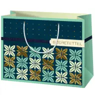 Borsa regalo esclusiva media "Con affetto" 18x23x10cm