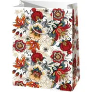 Borsa regalo gigante con motivo floreale 40x56x20 cm