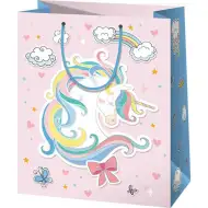 Borsa regalo gigante con motivo unicorno 40x56x20cm