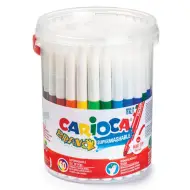 Bravo set di pennarelli lavabili 60 pezzi - Carioca