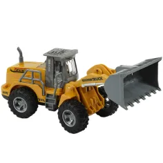 Bulldozer telecomandato RC con effetti luminosi, scala 1/30, 22 cm immagine 3