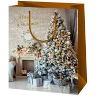 Buon Natale! borsa regalo gigante di Natale 40x20x56 cm