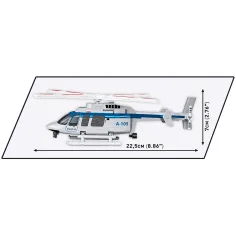 COBI: Bell 407 Polizia set di costruzione (26628) immagine 4