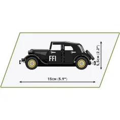 COBI: Costruzioni auto Citroën Traction 11CV BL (2266) immagine 3