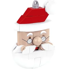 COBI: Decorazione natalizia da costruire a forma di Babbo Natale (20011) immagine 2