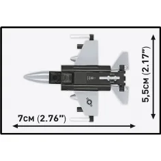 COBI: Forze Armate F-16D Fighting Falcon set da costruzione (5941) immagine 4