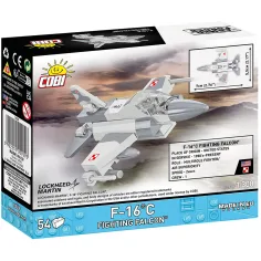 COBI: Forze armate F-16C Fighting Falcon set da costruzione (5929) immagine 4