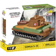 COBI: Giocattolo da costruzione del carro armato francese Somua S-35 (3093)