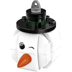 COBI: Giocattolo da costruzione pupazzo di neve come decorazione natalizia (20012) immagine 2