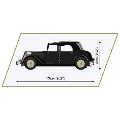 COBI: Gioco da costruzione auto Citroën 15CV SIX D (2267) immagine 4