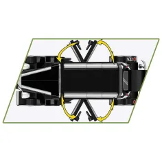 COBI: Gioco da costruzione auto Citroën 15CV SIX D (2267) immagine 5
