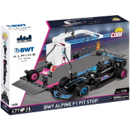 COBI: Gioco di costruzione BWT Alpine F1 con auto da corsa da pit stop (1685)