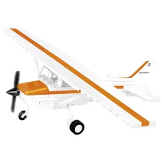 COBI: Gioco di costruzione Cessna 172 Skyhawk arancione-bianco (26623) immagine 4