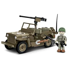 COBI: Gioco di costruzione Willys MB carro armato (3133) immagine 3