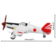 COBI: Kawasaki Ki-61 Hien della Seconda Guerra Mondiale - set da costruzione (5872) immagine 3