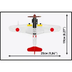 COBI: Kawasaki Ki-61 Hien della Seconda Guerra Mondiale - set da costruzione (5872) immagine 4