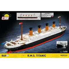 COBI: R.M.S. Titanic — set da costruzione della nave (1688) immagine 2