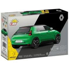COBI: Renault 5 E-Tech giocattolo da costruzione auto verde (24674) immagine 4