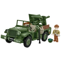 COBI: Seconda Guerra Mondiale 37 mm GMC M6 Fargo set di costruzione (3116) immagine 2